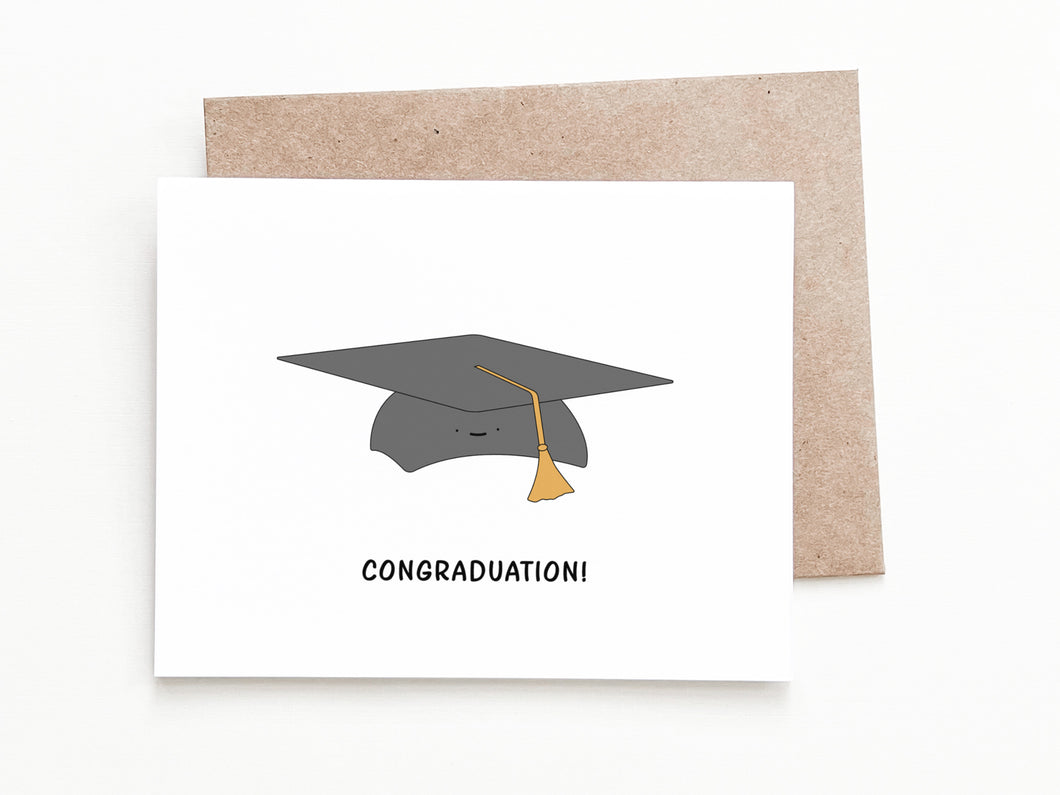 Funny Graduation Card, Congratulations Gift