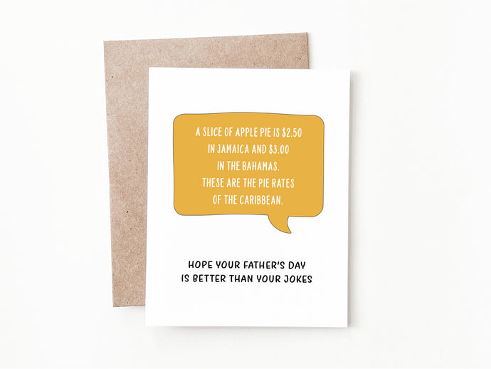 Funny Father's Day Card, Father's Day Gift for Dad
