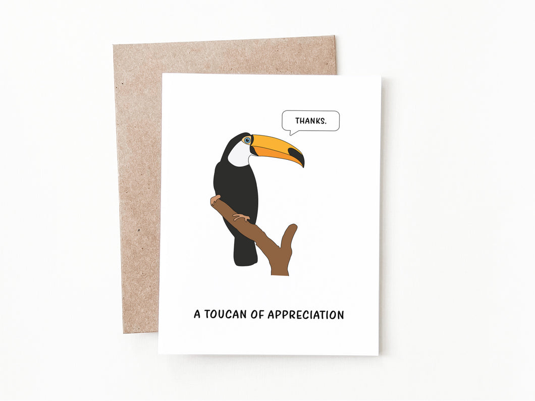 Funny Thank You Card, Thank You Gift
