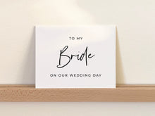 Load image into Gallery viewer, Wedding Greeting Card, Engagement Gift for Bride and Groom
