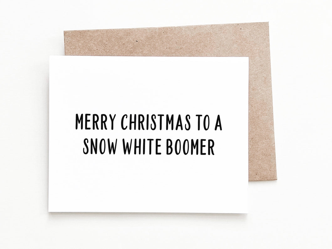 Boomer Christmas Card