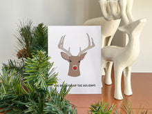 Load image into Gallery viewer, Rudolph Christmas Card
