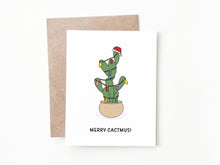 Load image into Gallery viewer, Cactus Christmas Card
