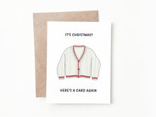 Load image into Gallery viewer, Cardigan Christmas Card
