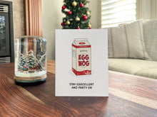 Load image into Gallery viewer, Egg Nog Christmas Card
