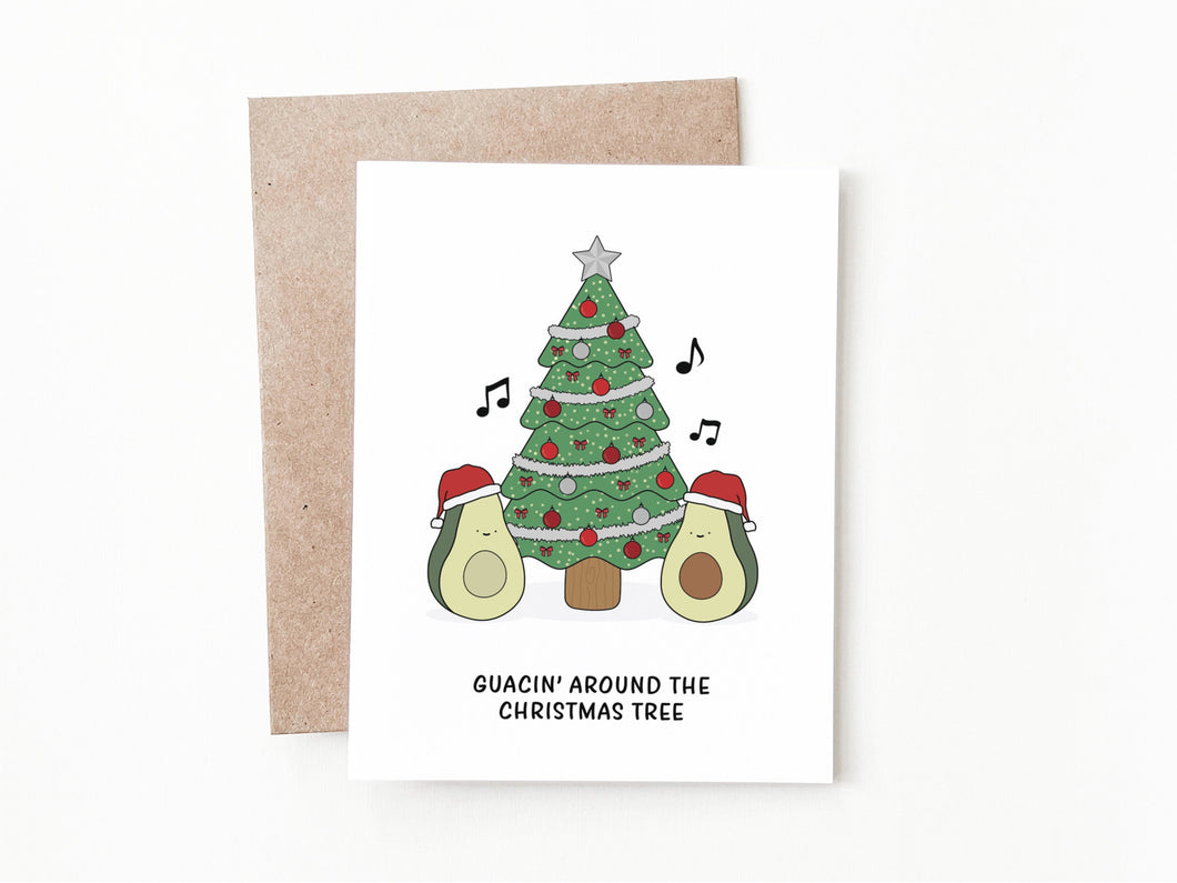Guacamole Christmas Card