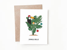 Load image into Gallery viewer, Jungle Bells Christmas Card
