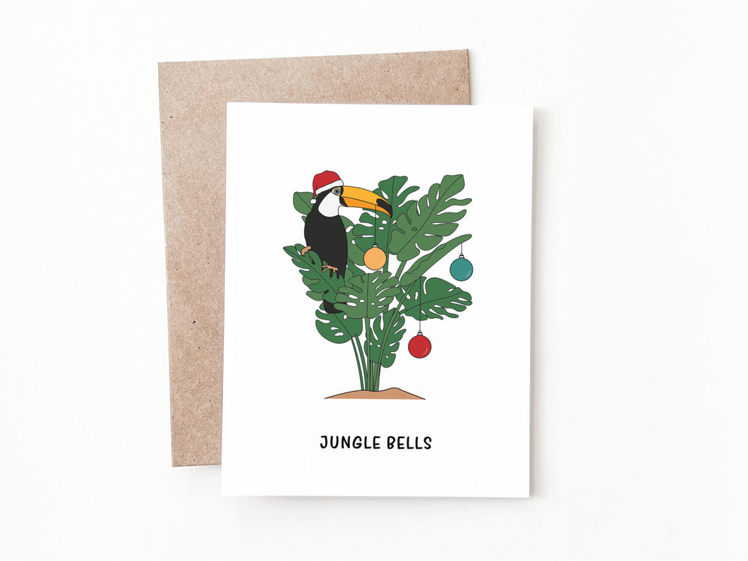 Jungle Bells Christmas Card