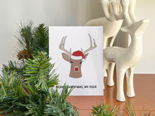 Load image into Gallery viewer, Reindeer Christmas Card
