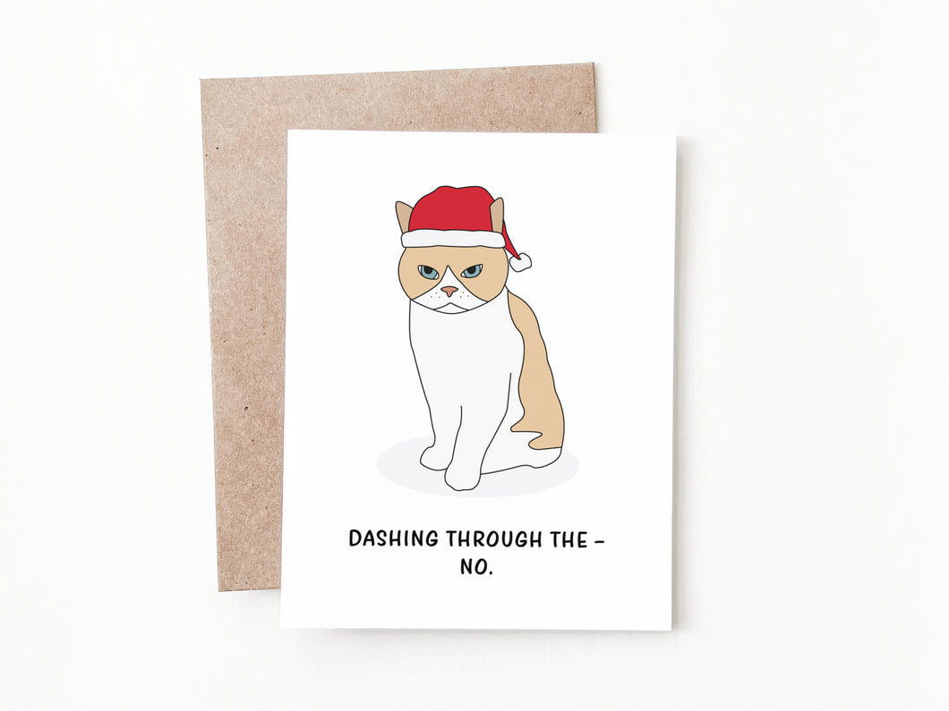 Funny Christmas Greeting Card, Christmas Gift for Him or Her
