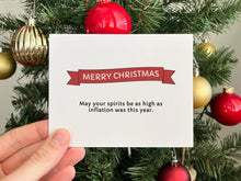 Load image into Gallery viewer, Inflation Christmas Card

