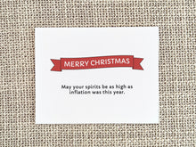 Load image into Gallery viewer, Inflation Christmas Card

