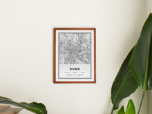 Load image into Gallery viewer, Custom Map Art Print, Personalized Map Wall Art Gift
